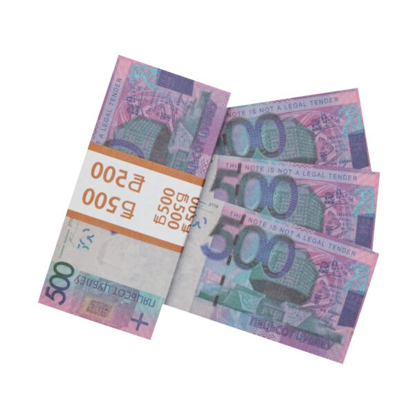 500 Belarusian rubles prop money stack