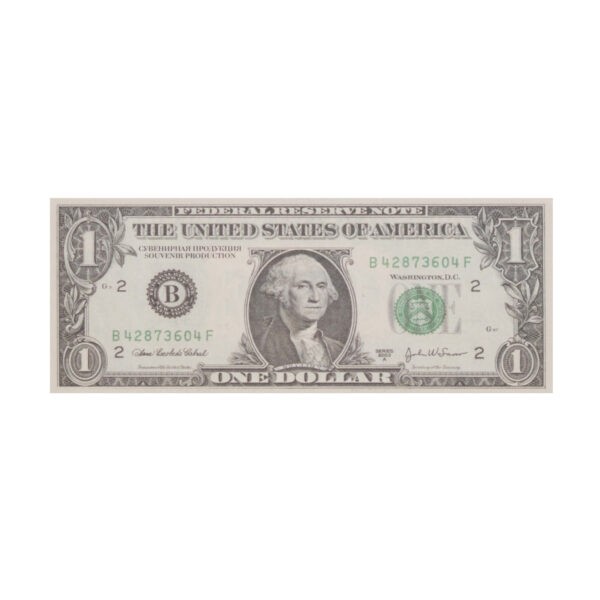 1 US dollars prop money stack