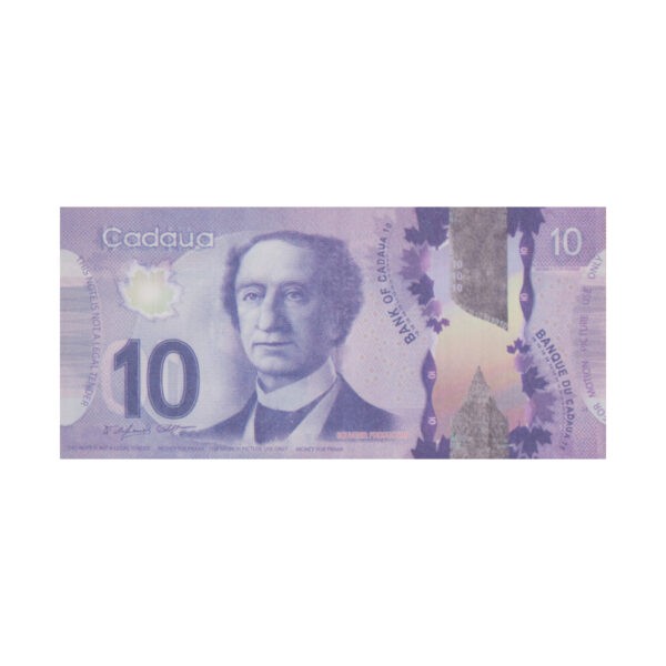 10 Canadian dollars prop money stack