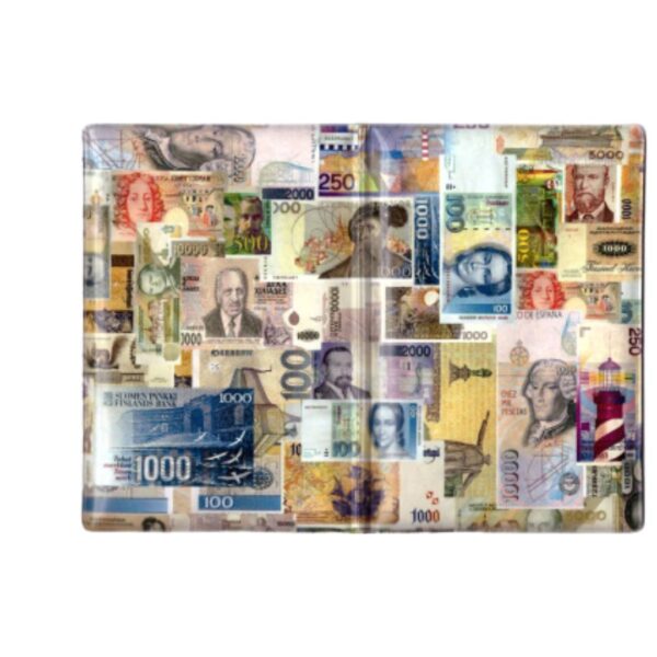 Passport cover "Banknotes"